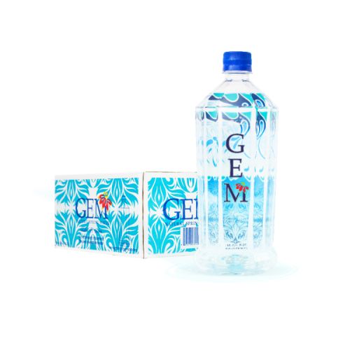 Gem Naturally Alkaline Spring Water (Ph 8.2) 1LT